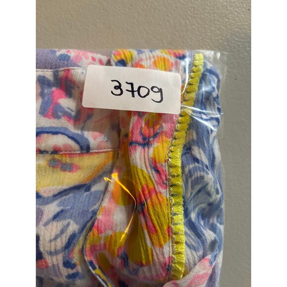 Lilly Pulitzer Seagate Cover Up Women's Size XXS/XS Colorful Tassel Caftan Beach - Picture 10 of 10